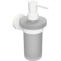 Дозатор для жидкого мыла Bemeta White Белый матовый арт-104109014 — фото 1, Дозаторы