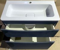 Тумба под раковину Style Line Бергамо мини 90 Люкс Plus Серая антискрейч арт-СС-00002362 — фото 7, Тумбы под раковину