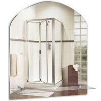 Зеркало Mixline Комфорт Арка 50 с полкой арт-525475 — фото 1, Зеркала в ванную комнату