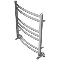 Водяной полотенцесушитель Aquatek Лугано П7 500x600 Хром арт-AQ DOC0760CH — фото 7, Водяные полотенцесушители