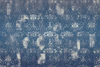 Фреска Ortograf Splendo 31716 Фактура флок FLK Флизелин (4*2,7) Синий/Серый, Вензель/Ромб арт-31716 (флок FLK) — фото 2, Фрески