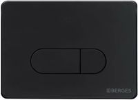 Комплект унитаза с инсталляцией Berges Okus с сиденьем Микролифт и Черной матовой клавишей смыва арт-043274 — фото 10, Комплекты унитаз + инсталляция