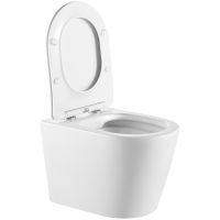 Унитаз Triton Verso VO-0832 подвесной с сиденьем Микролифт арт-Щ0000057971 — фото 5, Подвесные унитазы