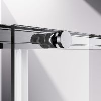 Душевая дверь Vincea Slim-N 110 профиль Хром стекло прозрачное арт-VDS-4SN110CL — фото 4, Раздвижные душевые двери