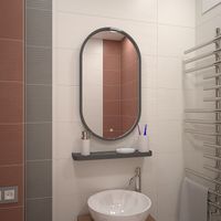 Товар: Зеркало Континент Prime 450х800 с подсветкой Серое с сенсорным выключателем арт-ЗЛП1079 - фото 7 Зеркало Континент Prime 450х800 с подсветкой Серое с сенсорным выключателем арт-ЗЛП1079 — фото 7, Зеркала в ванную комнату