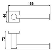 Товар: Держатель туалетной бумаги Timo Selene Черный арт-12035/03 - фото 4 Держатель туалетной бумаги Timo Selene Черный арт-12035/03 — фото 4, Держатели туалетной бумаги