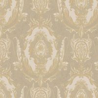 Обои Bernardo Bartalucci Giulia Винил на флизелине (1,06*10,05) Бежевый, Дамаск арт-84122-6 — фото 1, Обои для стен