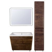 Товар: Тумба под раковину Style Line Атлантика Люкс Plus 90 Старое дерево арт-СС-00002211 - фото 2 Тумба под раковину Style Line Атлантика Люкс Plus 90 Старое дерево арт-СС-00002211 — фото 2, Тумбы под раковину