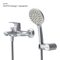 Смеситель для ванны AM.PM Joy Хром арт-F85E15000 — фото 9, Смеситель для ванны