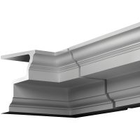 Внутренний угол Европласт 408x253x408 мм арт-4.02.121 — фото 1, Фасадный декор