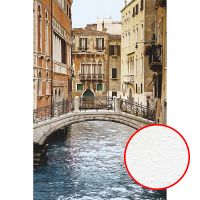 Фреска Ortograf Венеция 0718 Фактура бархат FX Флизелин (1,8*2,7) Бежевый, Город арт-0718 (бархат FX) — фото 1, Фрески