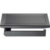 Держатель туалетной бумаги Milacio Ultra Черный матовый арт-MCU.963.MB — фото 2, Держатели туалетной бумаги