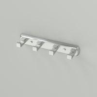 Товар: Вешалка для полотенец WasserKRAFT Rhin Хром арт-K-8774 - фото 2 Вешалка для полотенец WasserKRAFT Rhin Хром арт-K-8774 — фото 2, Крючки для полотенец