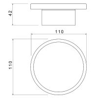 Мыльница Timo Saona Черная арт-13221/03 — фото 2, Мыльницы