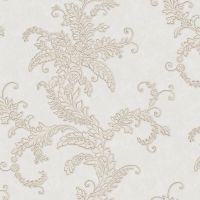 Обои Bernardo Bartalucci Gabriella Винил на флизелине (1,06*10,05) Белый, Вензель арт-84135-1 — фото 1, Обои для стен