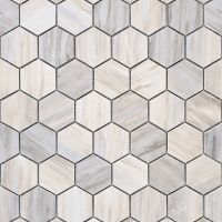 Мозаика Caramelle mosaic Pietrine Hexagonal Nuvola rosato POL hex 28,9x29,2 см арт-00-00002774 — фото 1, Мозаика
