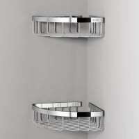 Товар: Полка корзина AM.PM Sense L угловая Хром арт-A7452200 - фото 2 Полка корзина AM.PM Sense L угловая Хром арт-A7452200 — фото 2, Полки для ванной и душа