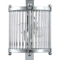 Настенный светильник Crystal Lux Tadeo AP2 Chrome Transparente Прозрачный Хром арт-TADEO AP2 CHROME/TRANSPARENTE — фото 1, Бра
