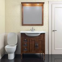 Зеркало Opadiris Мираж 80 Светлый орех арт-Z0000006875 — фото 3, Зеркала в ванную комнату