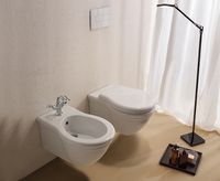 Биде Globo Paestum подвесное Белое арт-PAS10.BI*1 — фото 3, Биде подвесные