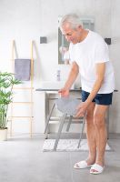 Товар: Табурет в ванную Ridder Max Серый арт-А1050117 - фото 2 Табурет в ванную Ridder Max Серый арт-А1050117 — фото 2, Сиденья