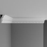 Карниз гибкий Decomaster 2400x80x49 мм арт-DT 14FL — фото 1, Карнизы