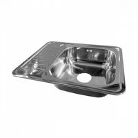 Кухонная мойка Iddis Basic 65 Полированный хром арт-BAS65PRi77 — фото 2, Кухонные мойки