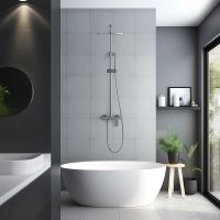 Душевая система Aquatek Лира Хром арт-AQ2440CR — фото 4, Душевые стойки