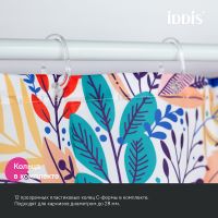 Товар: Штора для ванны Iddis Base 180х200 разноцветная арт-BF04P18i11 - фото 5 Штора для ванны Iddis Base 180х200 разноцветная арт-BF04P18i11 — фото 5, Шторы для ванной