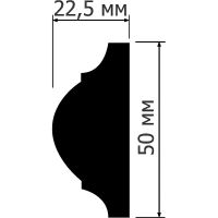 Молдинг HIWOOD 2000x50x22,5 мм арт-D50 — фото 2, Молдинги