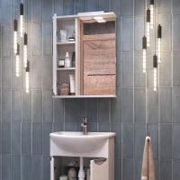 Товар: Зеркало со шкафом Vigo Callao 50 L с подсветкой Белое арт-z.CAL.50.L.El - фото 2 Зеркало со шкафом Vigo Callao 50 L с подсветкой Белое арт-z.CAL.50.L.El — фото 2, Зеркальные шкафы в ванную