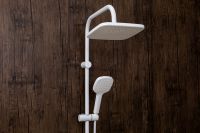 Товар: Душевая система Orange Aristo Белая арт-M19-944w - фото 15 Душевая система Orange Aristo Белая арт-M19-944w — фото 15, Душевые стойки