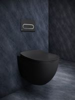 Товар: Унитаз Ravak Uni Chrome RimOff подвесной Черный без сиденья арт-X01794 - фото 6 Унитаз Ravak Uni Chrome RimOff подвесной Черный без сиденья арт-X01794 — фото 6, Подвесные унитазы