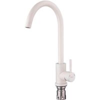 Смеситель для кухни Frap Белый арт-F40899-1 — фото 1, Смесители для кухни