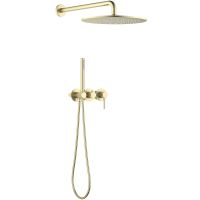 Душевая система Timo Saona Золото матовое арт-SX-2349/17SM — фото 1, Встраиваемые душевые комплекты