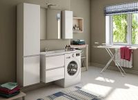 Тумба с раковиной Эстет Dallas Luxe 120 L подвесная Белая арт-ФР-00001928 — фото 6, Тумбы с раковиной