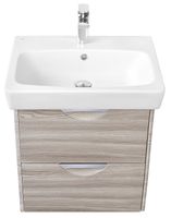 Тумба под раковину Aquaton Сильва 54 Дуб фьорд арт-1A211801SIW60 — фото 3, Тумбы под раковину