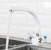 Товар: Смеситель для кухни Frap H5408 Белый арт-F5408-8 - фото 3 Смеситель для кухни Frap H5408 Белый арт-F5408-8 — фото 3, Смесители для кухни