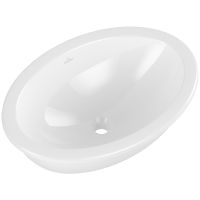 Раковина Villeroy&Boch Loop & Friends 57 Альпийский белый арт-4A540001 — фото 2, Раковины встраиваемые снизу