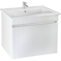 Товар: Тумба под раковину Runo Модена 65 подвесная Белая арт-00-00002199 - фото 3 Тумба под раковину Runo Модена 65 подвесная Белая арт-00-00002199 — фото 3, Тумбы под раковину