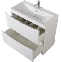 Тумба под раковину BelBagno 80 Bianco Lucido арт-ACQUA-800-2C-PIA-BL — фото 3, Тумбы под раковину