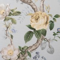 Обои Andrea Rossi Cavolli Винил на флизелине (1,06*10,05) Серый/Зеленый/Бежевый, Цветы арт-54421-5 — фото 1, Обои для стен