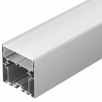 Профиль алюминиевый Arlight накладной Серебристый арт-021174 — фото 1, Профили для светодиодных лент