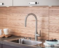 Товар: Смеситель для кухни Vitra Masterline Inox Хром арт-A42153EXP - фото 2 Смеситель для кухни Vitra Masterline Inox Хром арт-A42153EXP — фото 2, Смесители для кухни