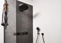 Смеситель для душа Hansgrohe RainSelect с термостатом Черный матовый арт-15382670 — фото 3, Смеситель для душа