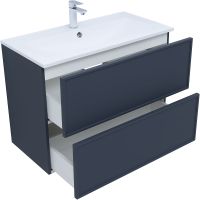 Тумба под раковину Aquanet Арт 90 подвесная Маренго арт-313266 — фото 3, Тумбы под раковину