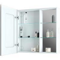 Товар: Зеркальный шкаф Континент Aperio LED 80 L с подсветкой Белый арт-МВК006 - фото 3 Зеркальный шкаф Континент Aperio LED 80 L с подсветкой Белый арт-МВК006 — фото 3, Зеркальные шкафы в ванную