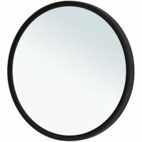 Зеркало Allen Brau Infinity 60 с подсветкой Черное с сенсорным выключателем арт-1.21022.BL — фото 5, Зеркала в ванную комнату