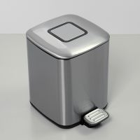 Ведро для мусора WasserKRAFT Нержавеющая сталь арт-K-649 — фото 5, Мусорные ведра