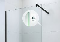 Товар: Душевая перегородка Berges Sky Black 110х200 профиль Черный матовый стекло прозрачное арт-064011 - фото 3 Душевая перегородка Berges Sky Black 110х200 профиль Черный матовый стекло прозрачное арт-064011 — фото 3, Душевые перегородки